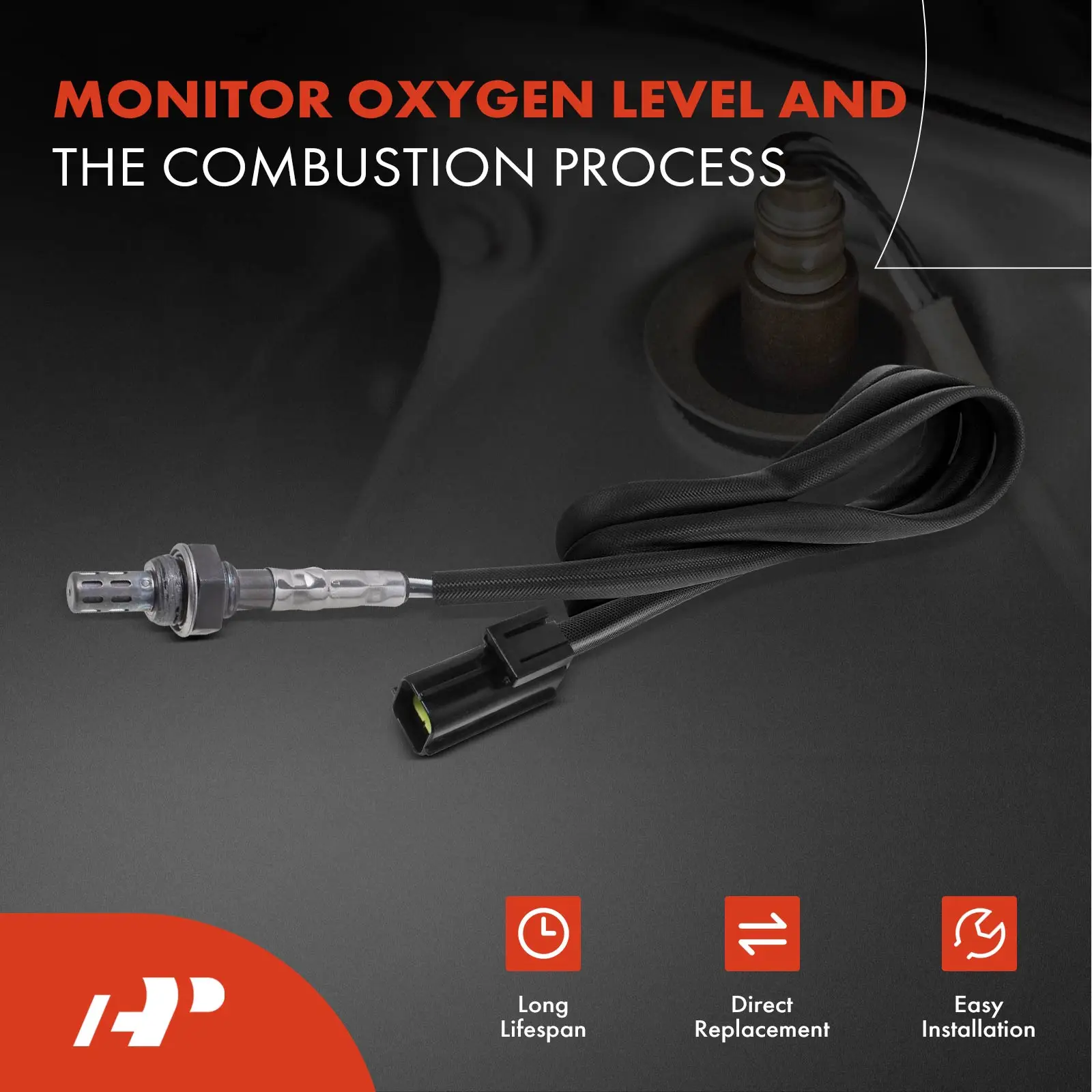 A-Premium O2 Oxygen Sensor for Triumph Daytona 955i Speed Triple Speed Triple ABS Tiger