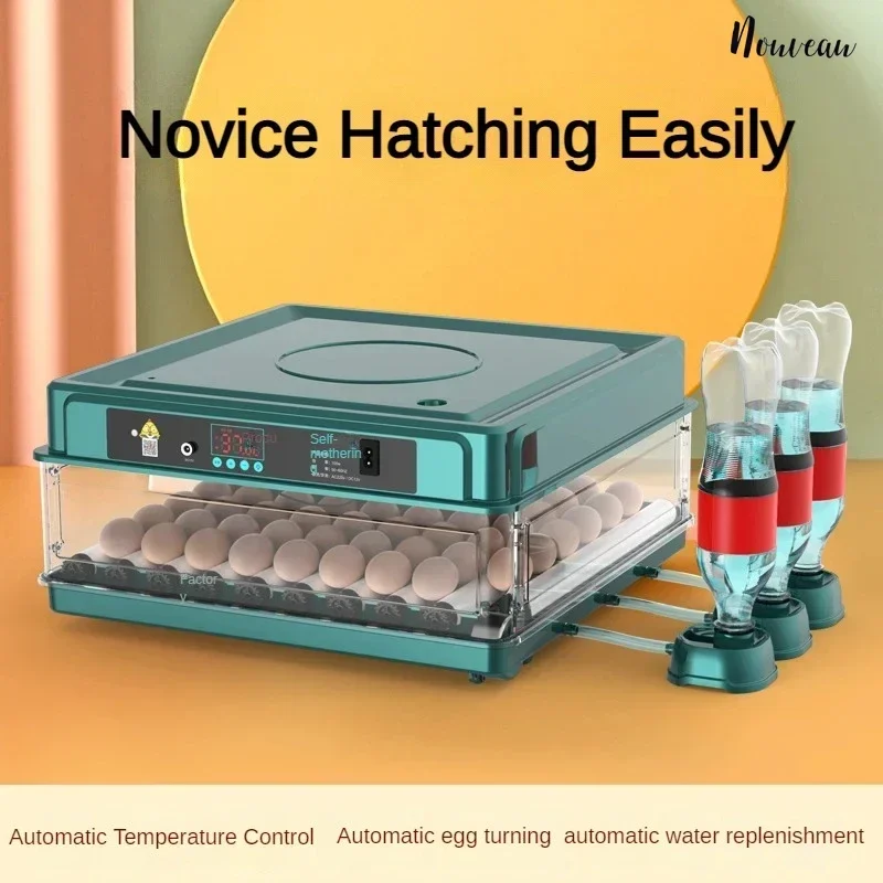 

Small household egg incubator fully automatic intelligent chicken, duck and goose hatching machine