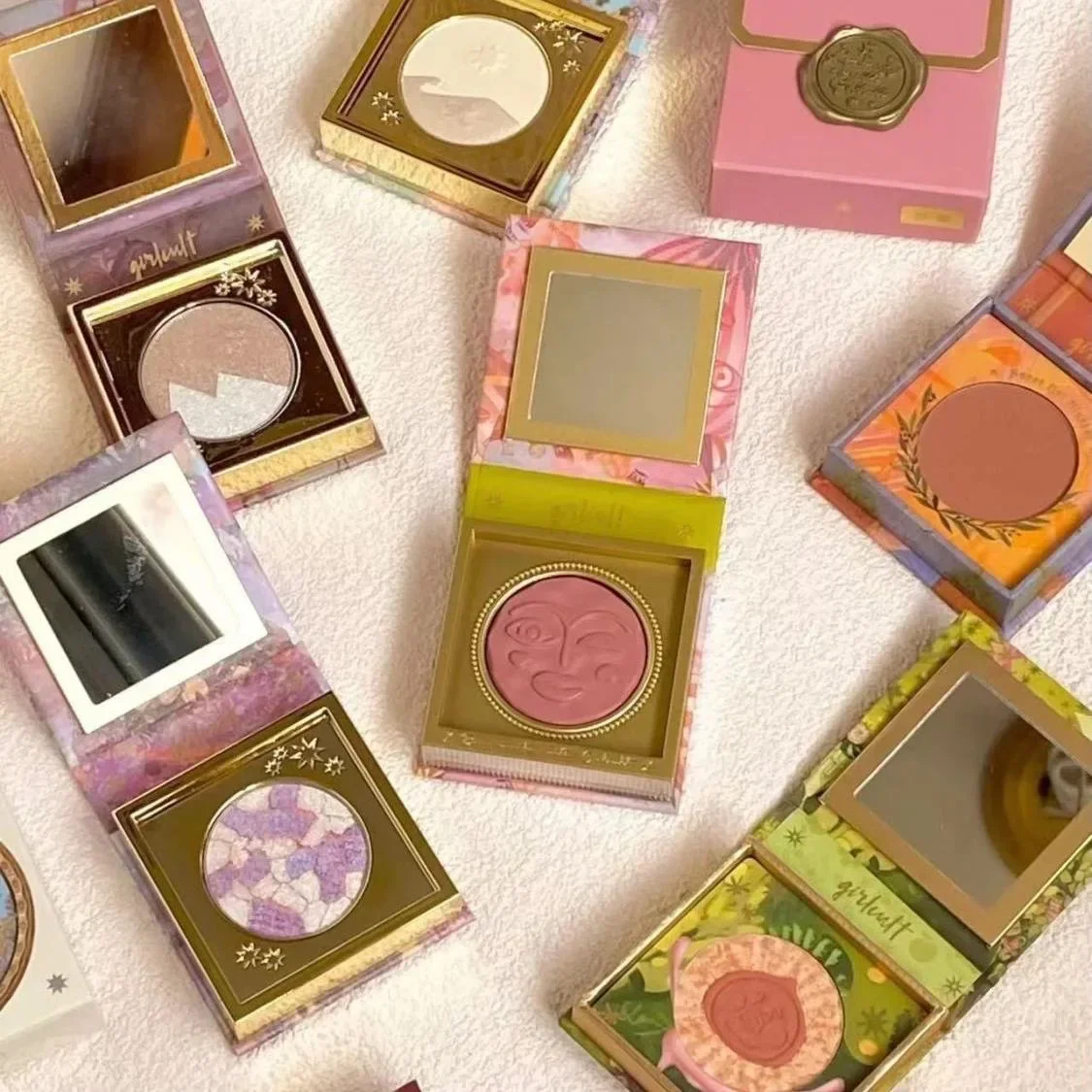 Girlcult Colorete en crema que resalta y refina resaltador fino colorete lindo maquillaje coreano
