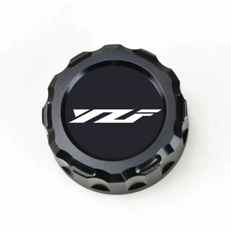 Para yamaha yzf r125 r7 r6 r1 r3 YZF-R125 YZF-R7 YZF-R3 cnc motocicleta cilindro fluido de freio traseiro reservatório mestre tampa