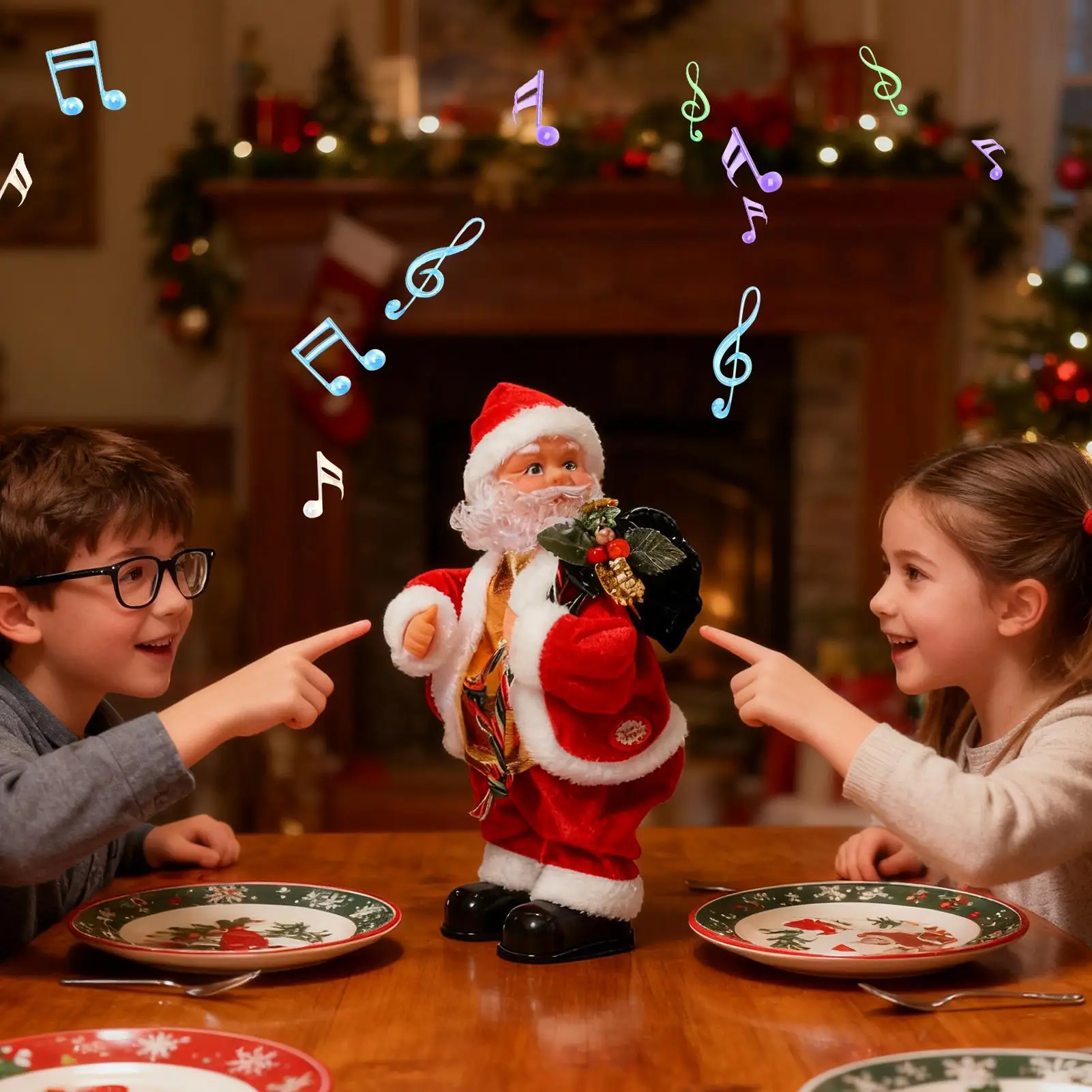 Dansende Kerstman Elektrische Muzikale Pop Heupen Schudden Zingen Dansen Kerstman Voor Volwassenen Tieners Home Decor Kinderkamer Winterfestival