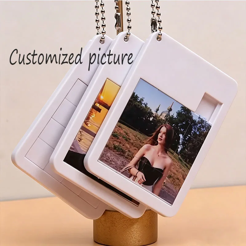 Personalized Photo Puzzle Keychain Customizable Picture Sliding Puzzle Keychain Fun Brain Teaser Toy for Birthday Party Favors