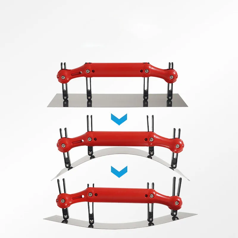 Регулируемый дуговой скребок для гипсокартона, скребок, шпатель, финишный нож, многофункциональный мастерок для краски, нож для муляра, шпатель для