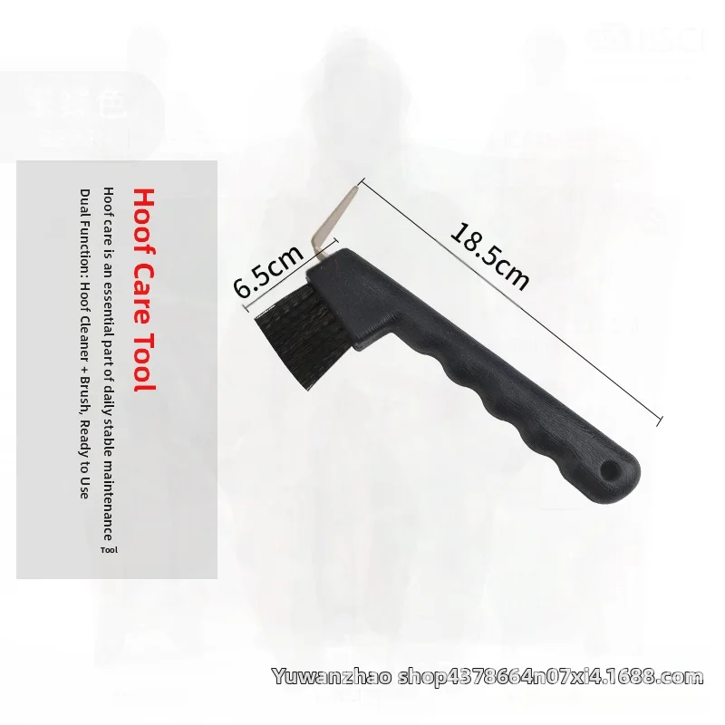 طقم استحمام حصان مكون من تسع قطع مع حقيبة تخزين - فرشاة تدليك مشط شعر الحصان من الفولاذ المقاوم للصدأ والخيول #2