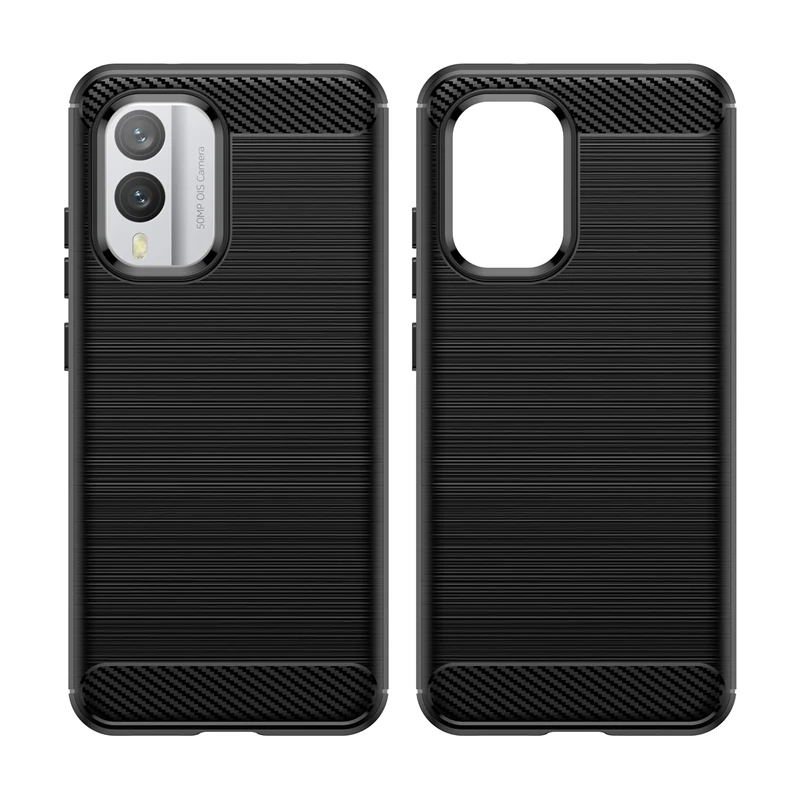 For Cover Nokia X30 5G Case For Nokia X30 5G Capas Shockproof Soft TPU Bumper Carbon Fiber Phone Case For Nokia X30 5G Fundas