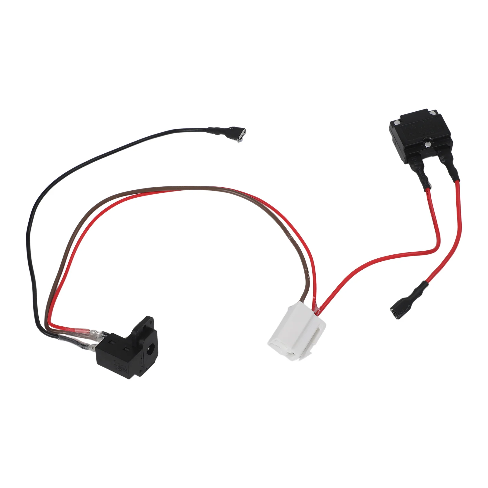 1PCS 3pin Children's Electric Car Charging Interface Charger Socket Suitable For 6/12/24V 3-hole Charging Port Cable Power Tool