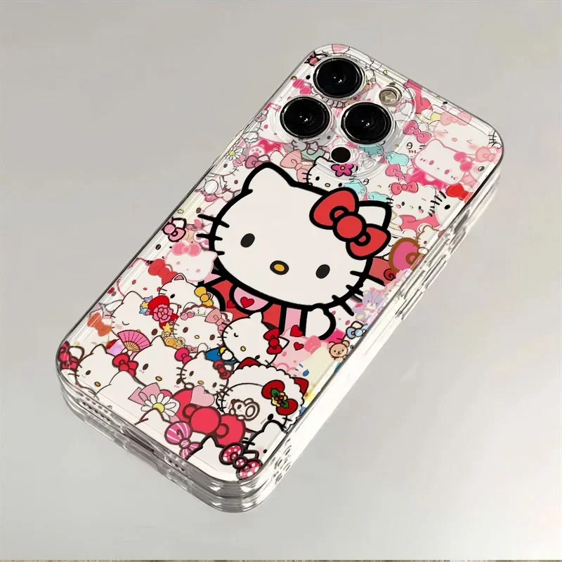 حافظة لهاتف هواوي هونور X9A X8B X9B X7B 90 Lite 5G Nova 7i 3i 5T 7 6 9 SE P30 Pro P40 Lite Y9 Prime 2019 غطاء مرحبا كيتي