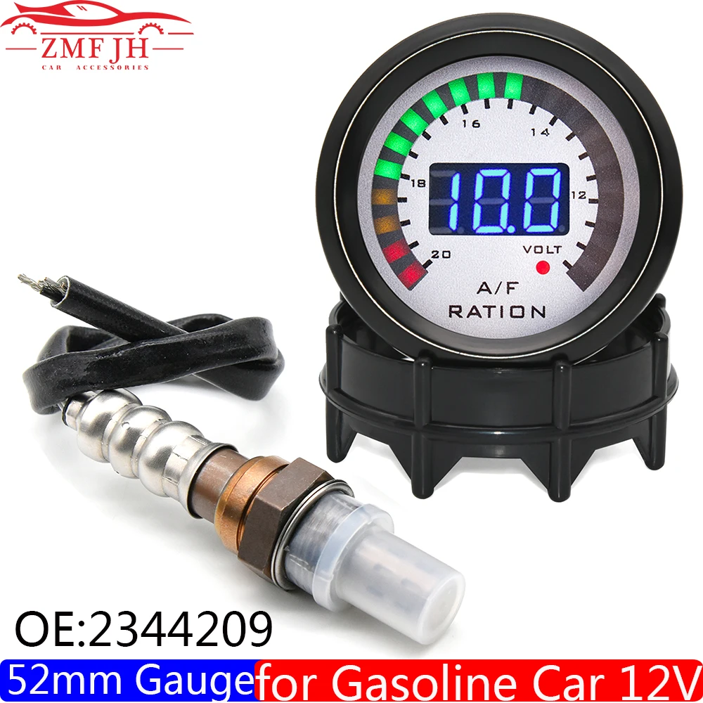 52mm Air Fuel Ratio Gauge Narrowband Oxygen Sensor OE 0258006028 2344209 Digital 2