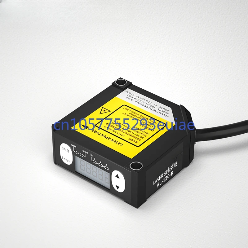 Micron μm high-precision laser ranging displacement sensor switching analog RS-485 communication optional