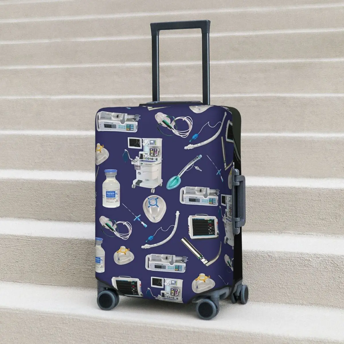 

Инструменты торговли SPACE BLUE Анестезия Анестезия Чехол для чемодана Эластичные дорожные защитные чехлы для багажа 18-32 дюйма