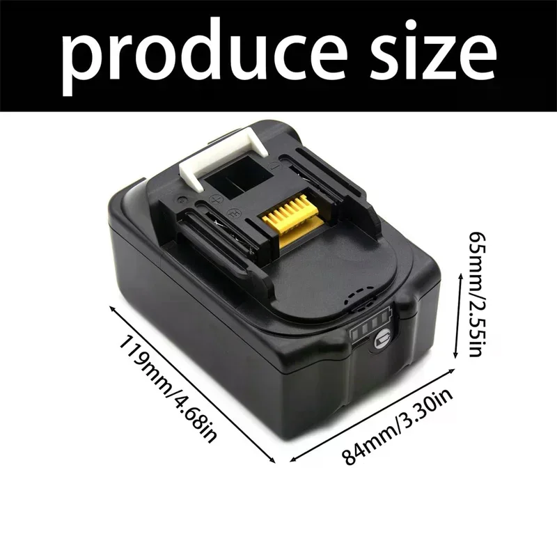 

Replacement Battery Housing Case Compatible with BL1830 18V Battery Full Protective PCB Circuit Board Included