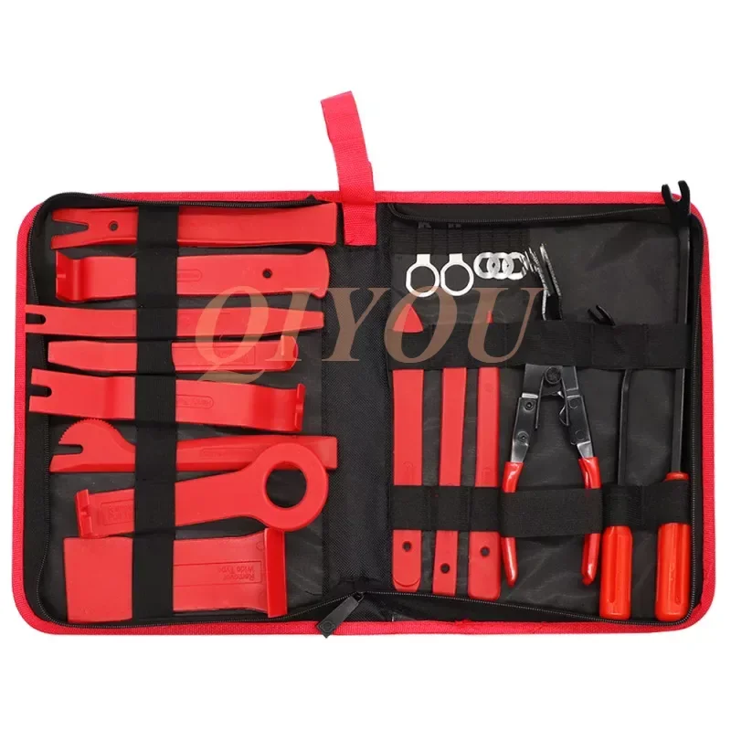 19 Pieces Set Car Audio Disassembly Tools Car Audio Modification Disassembly Tool Special Disassembly Tool for Auto Parts