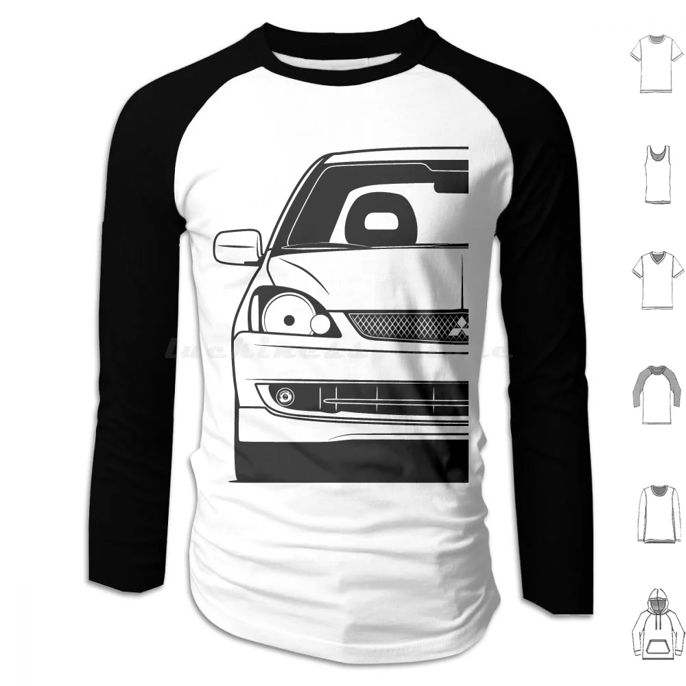 Mitsubishi Lancer Ralliart Best Shirt Design Hoodies Long Sleeve Mitsubishi Lancer Ralliart Car World Mitsubishi