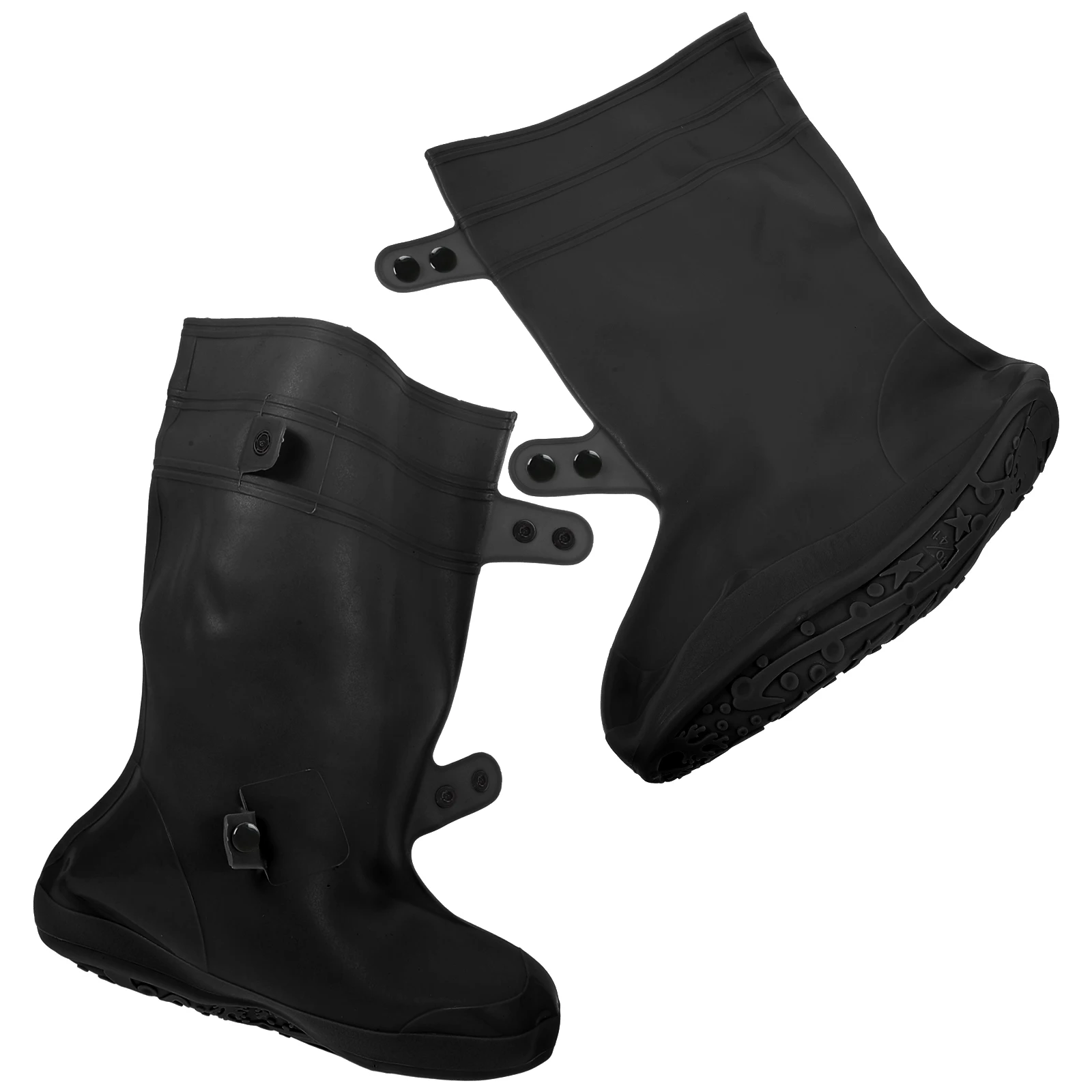 

Thickened Anti slip Rain Shoe Covers Wear resistant Boot Protectors for Adults Hiking Waterproof Snow proof Cycling Outdoor