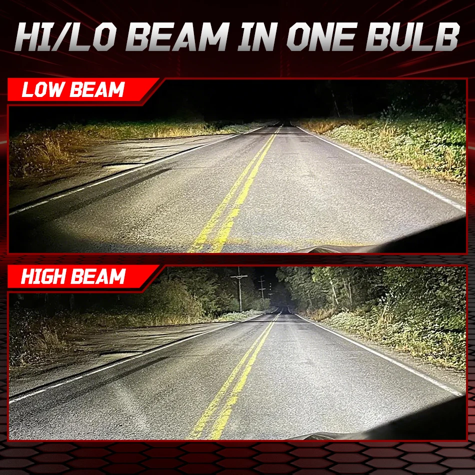 H4 LED Headlight Projector Len - Universal Motorcycle Led Headlight Projector ulasan dan harga