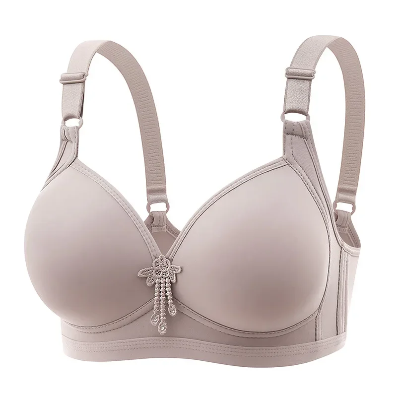 

No Steel Ring Thin Cup Bra Women's Underwear Comfort Large Size Push Up Thin Mold Cup Bras Lingerie Sexy Ladies Lingerie