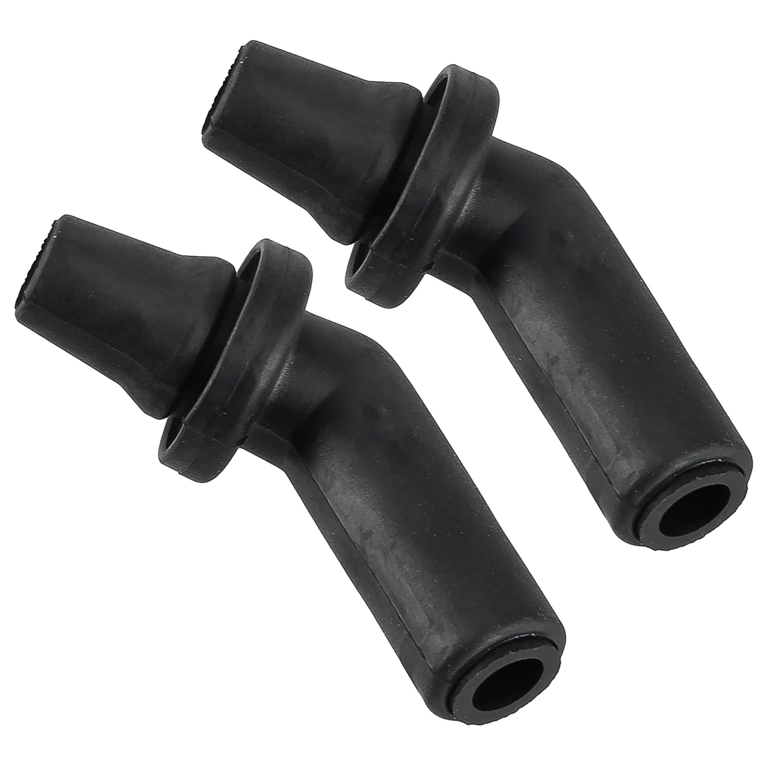 2Pcs Black Rubber Sunroof Drain Tube Pipe Hose Connector Fit for Land Rover Range Rover Sport LR3 LR4 EEH500100