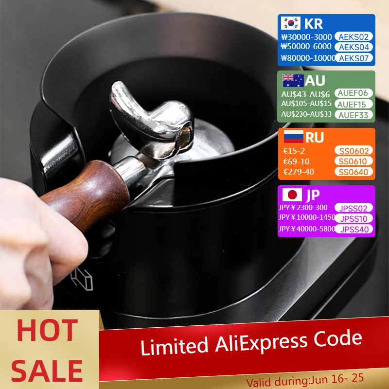 

Electric Automatic Cleaner For Espresso Machine Handle Coffee Grounds Cleaning Machine With Brush Spin Cleaner Coffee NS300