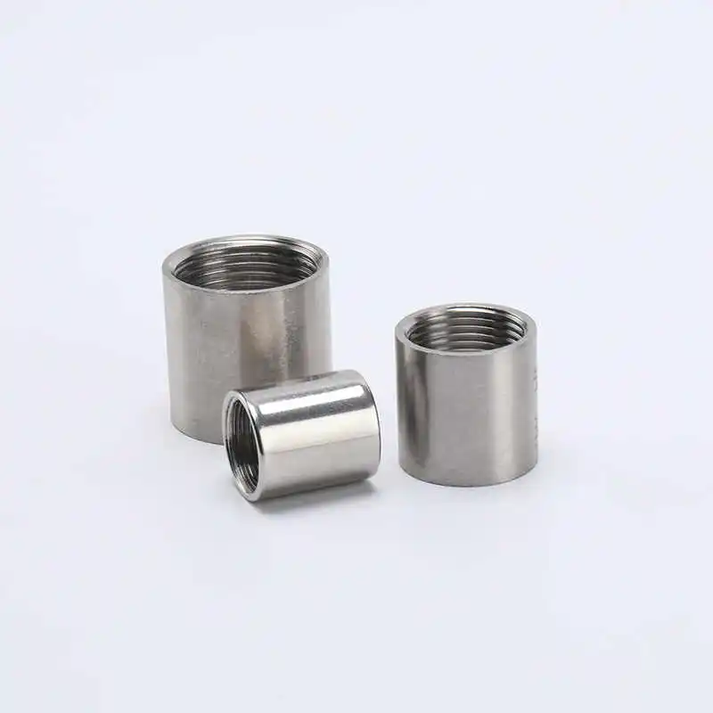 

304 Stainless Steel 1/8"1/4"1/2"3/8" 3/4" 1" 1-1/4" 1-1/2"BSP Female Threaded Pipe Fittings water gas connector adapter jointer