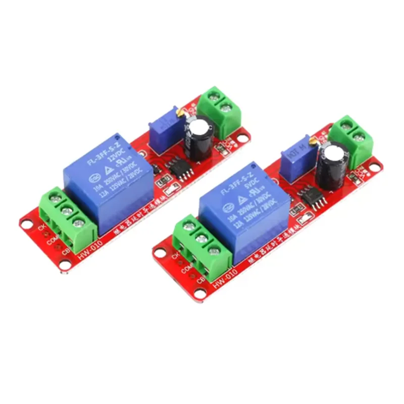 DC 5V 12V Time Delay Relay NE555 Time Relay Shield Timing Relay Timer Control Switch Car Relays Pulse Generation Duty Cycle