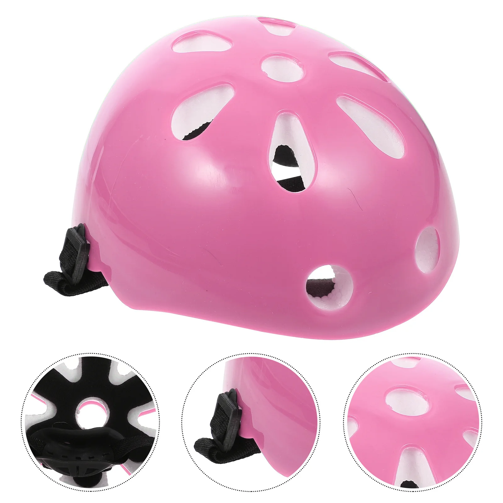 

Cycling High Density Impact Resistant Shell with Air Vents for Cool Comfort Suitable for Scooter Skateboard Riding