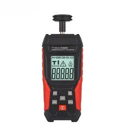 Laser Tachometer TA500C Digital Display Contact Tachometer Tachometer Linear Speed Tester