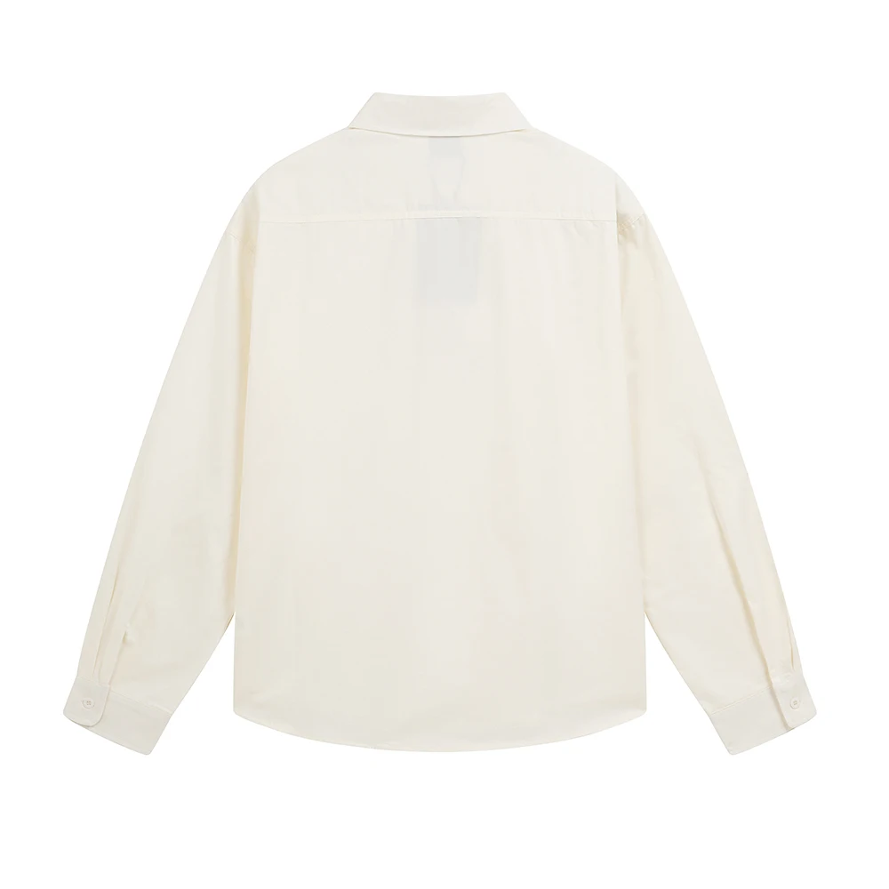 Kawaii Cat Print Men's Shirts Y2k Long Sleeve Shirt Anime Tops Oversized T Shirt Korean Popular Japanese Style Designer Clothing