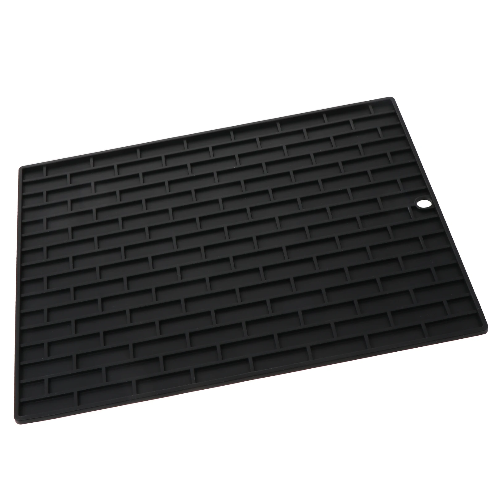 

Anti Slip Dining Table Placemats Silicone Heat Insulation Pad Non Moving Kitchen Coaster Protect Scratches Stain Resistant Easy