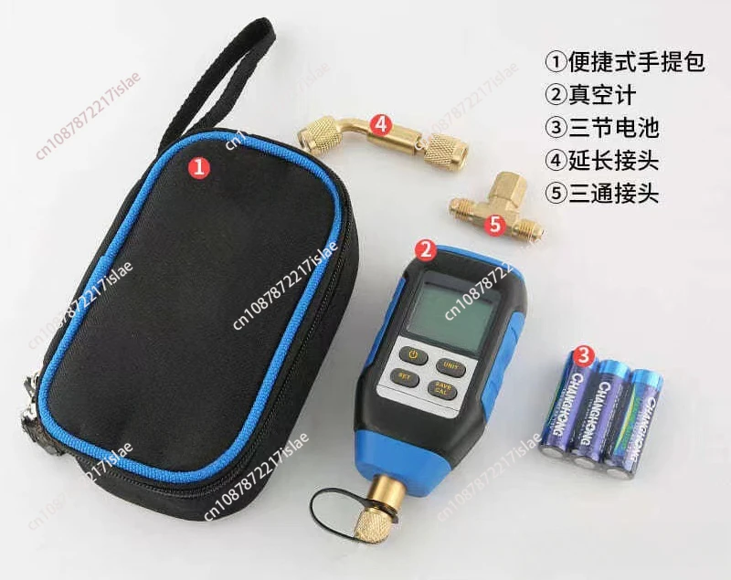 High precision digital pressure vacuum meter electronic vacuum absolute pressure meter