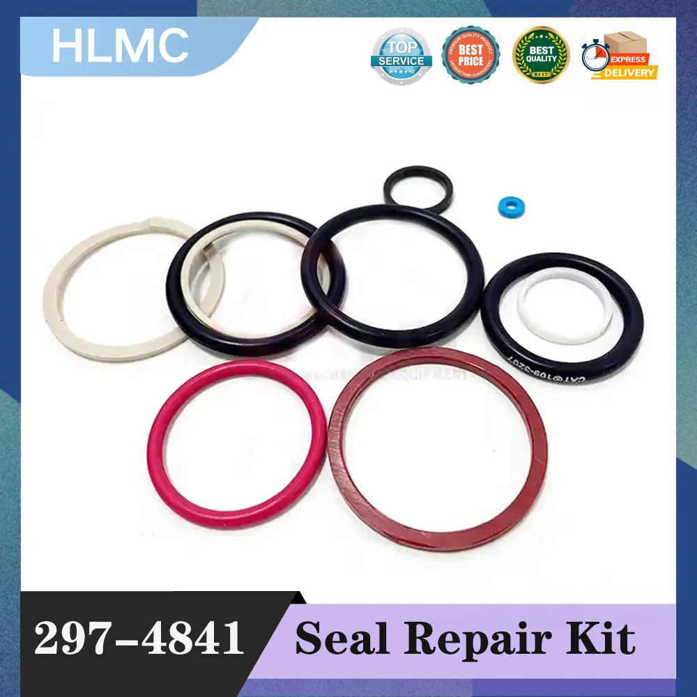 

148-2903 109-3207 297-4841 356-3132 Excavator Parts Fuel Injector Oil Seal C7/C9 Fuel Injector Seal Repair Kit
