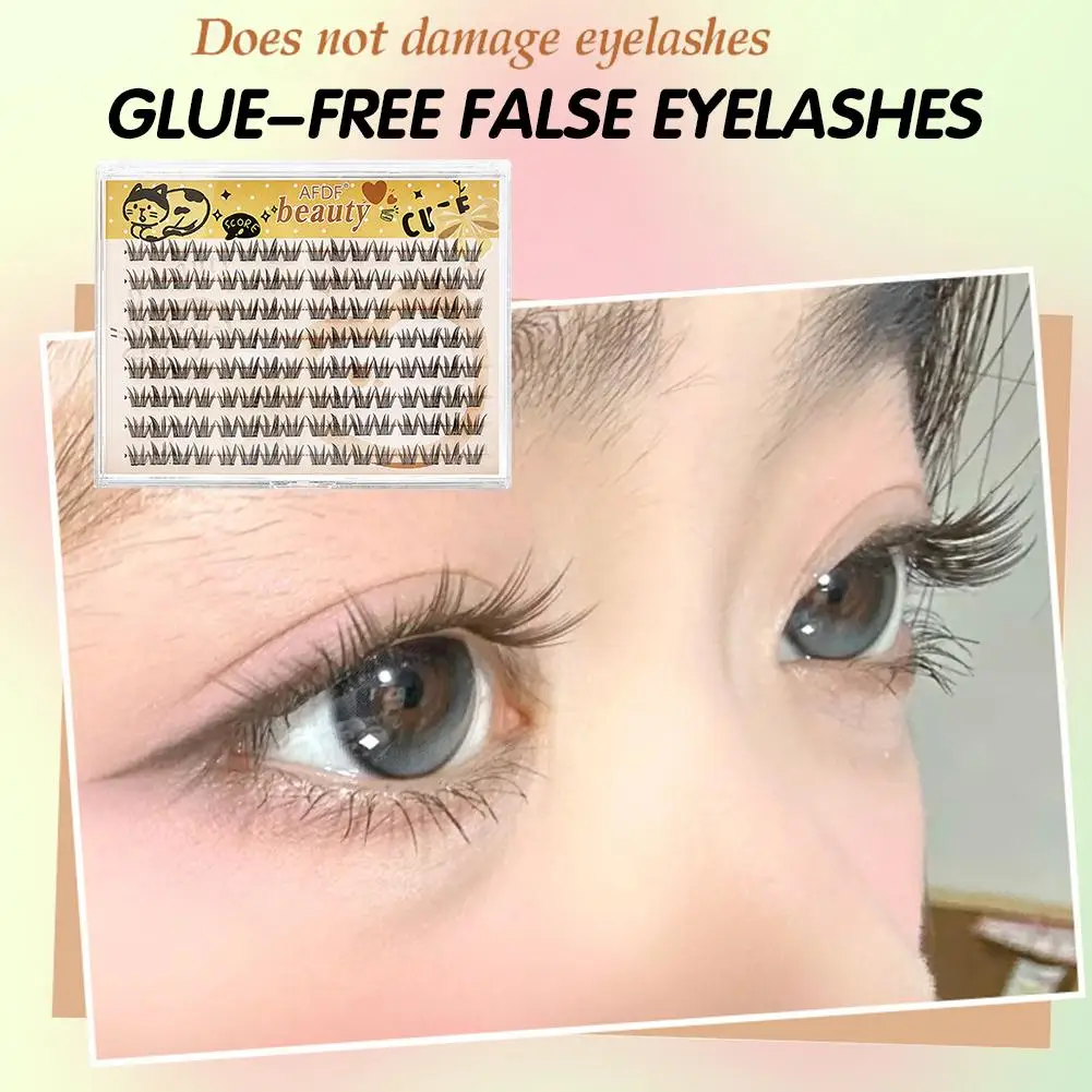 120 رموش صناعية من مجموعة C-Curl، حجم كبير لا حاجة للغراء، لمكياج العيون الطبيعية والأنمي #3