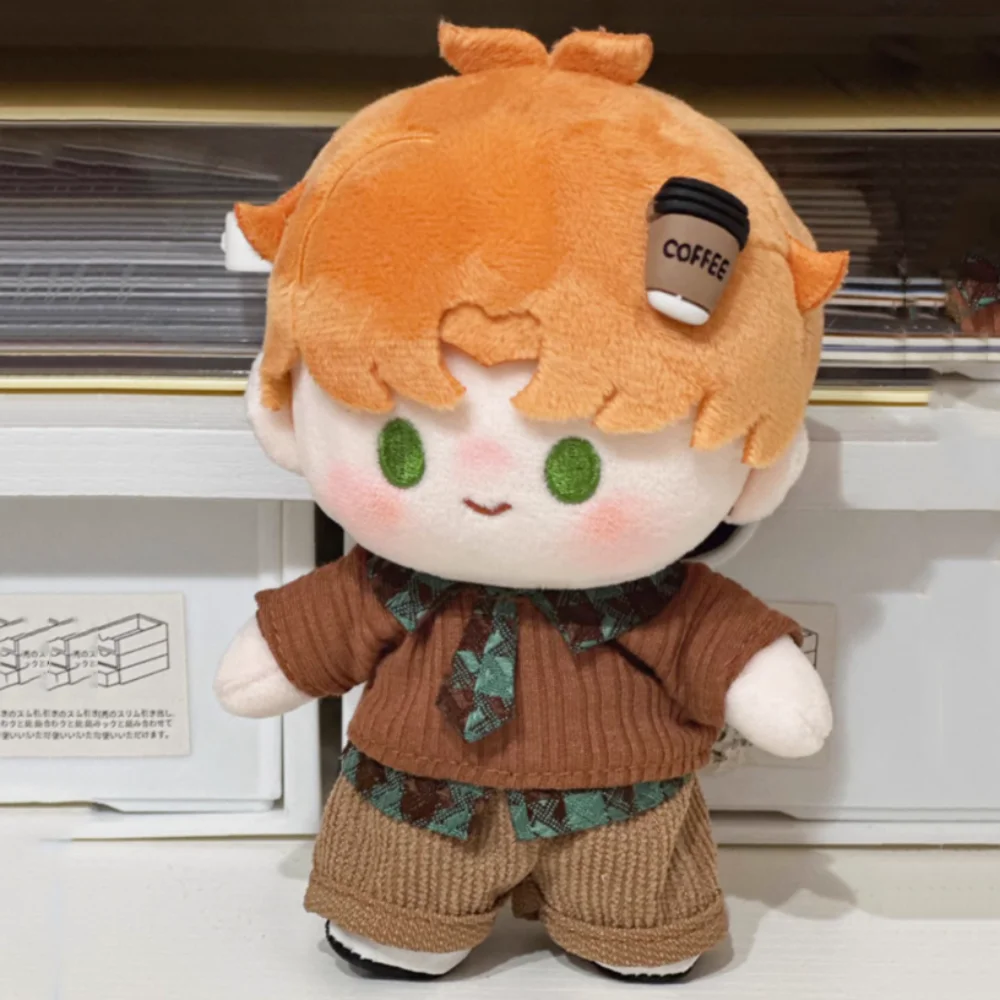 1 zestaw Kamizelka Swetrowa Ubranka dla Lalki Bawełnianej 20cm Szorty Jeansowe Mundurek Szkolny Ubranka dla Lalki Bawełnianej Mini Ubranka dla Lalek Modnych