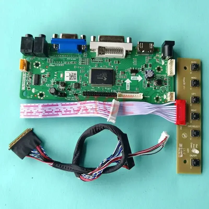 

DIY Kit Controller Driver Board For LP140WD2-TLB1/TLD2/TLG1/TLHA LVDS 40 Pin DVI VGA HDMI-Compatible 1600x900 Laptop Matrix 14"