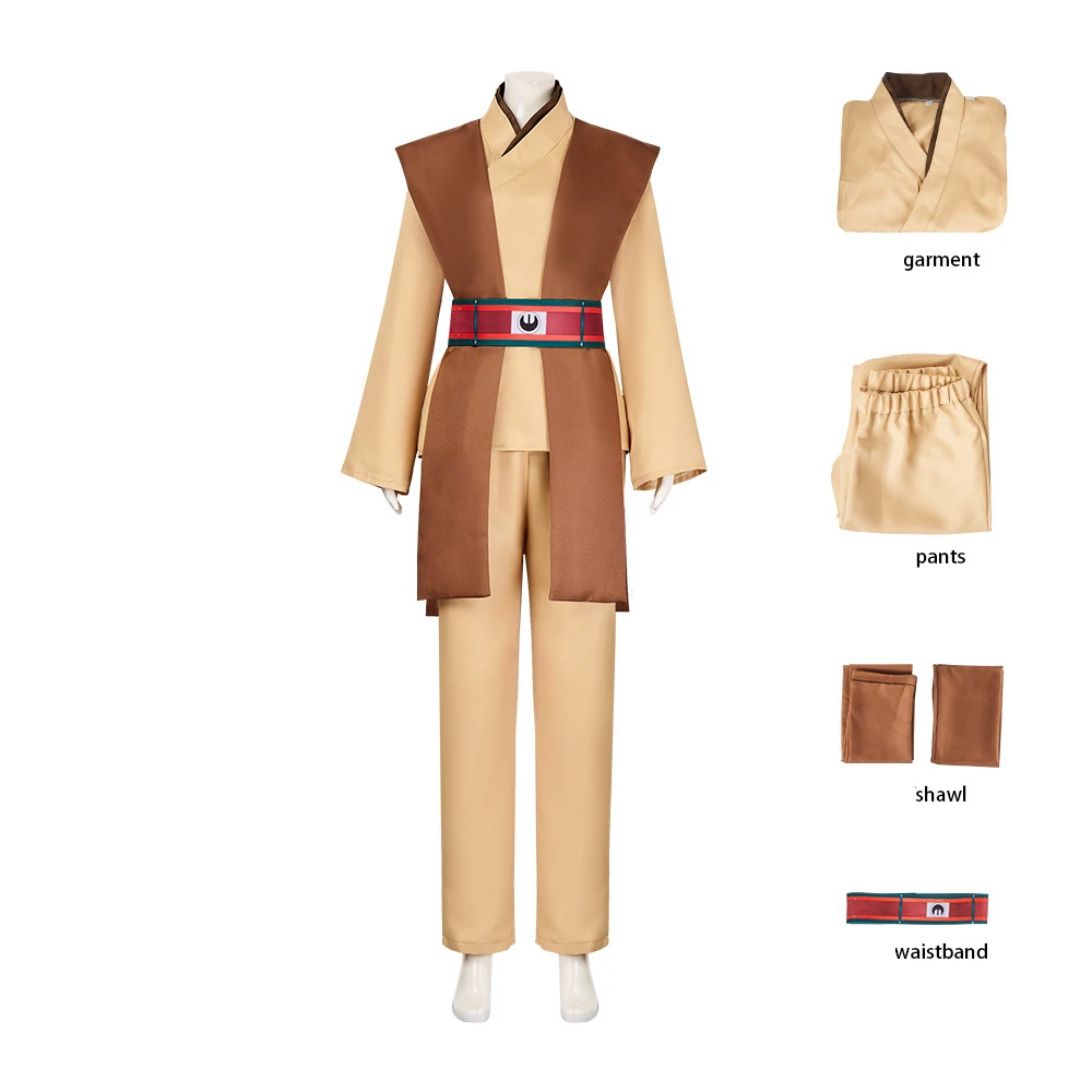 

Fantasy Jecki Cosplay Lon Belt Waistband Top Pants Costume Adult Men Male Movie Role Playing Disguise Halloween Carnival Clothes