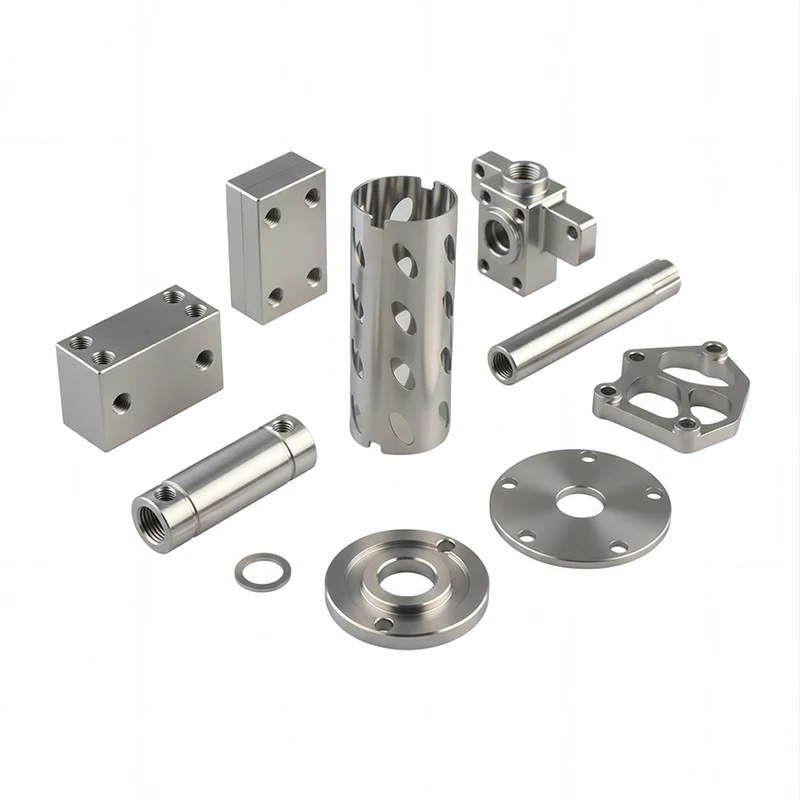 Custom Precision 5 Axis CNC Machining Stainless Steel Components Aerospace Medical Automotive Machining Services