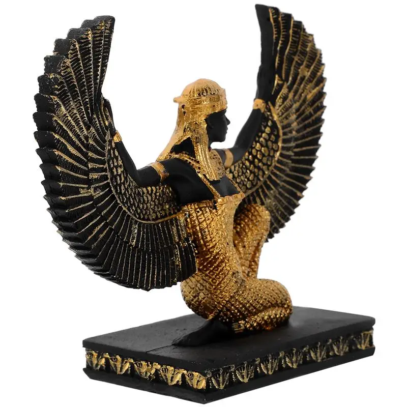 Resin Statue Vintage Decorative Home Souvenirs Egyptian Style Hand Gesture Sculpture For Living Room Decoration