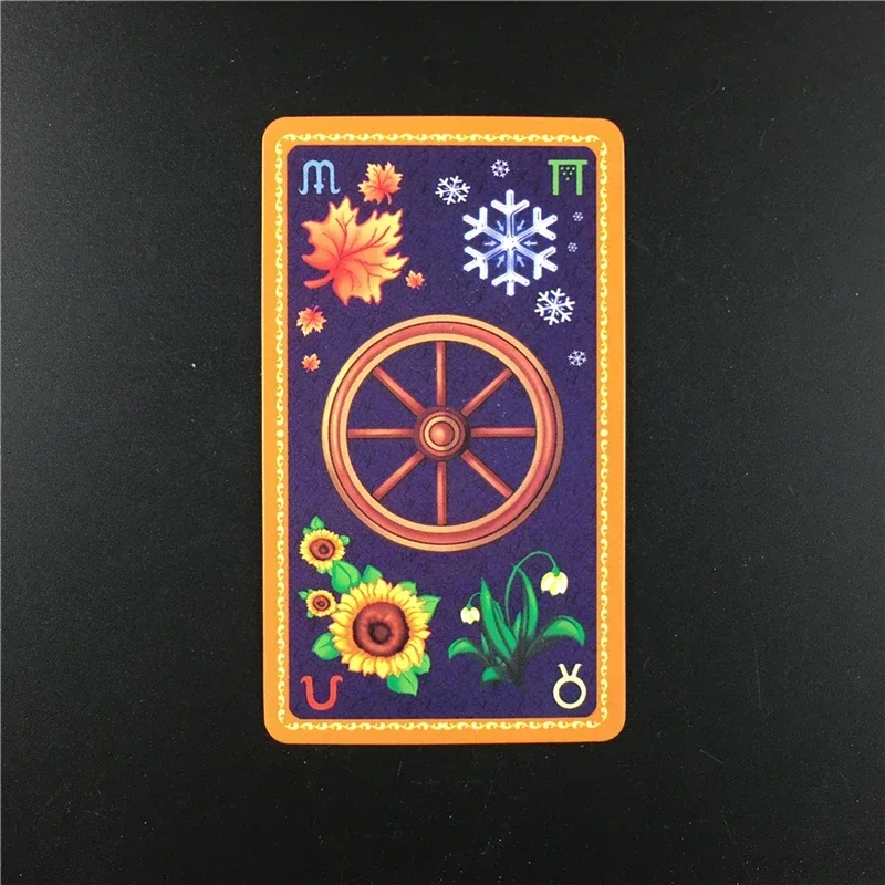 New Hot Selling Wheel Of The Year Tarot Game Cards  Read Fate  Family Party Board Deck In Stocks