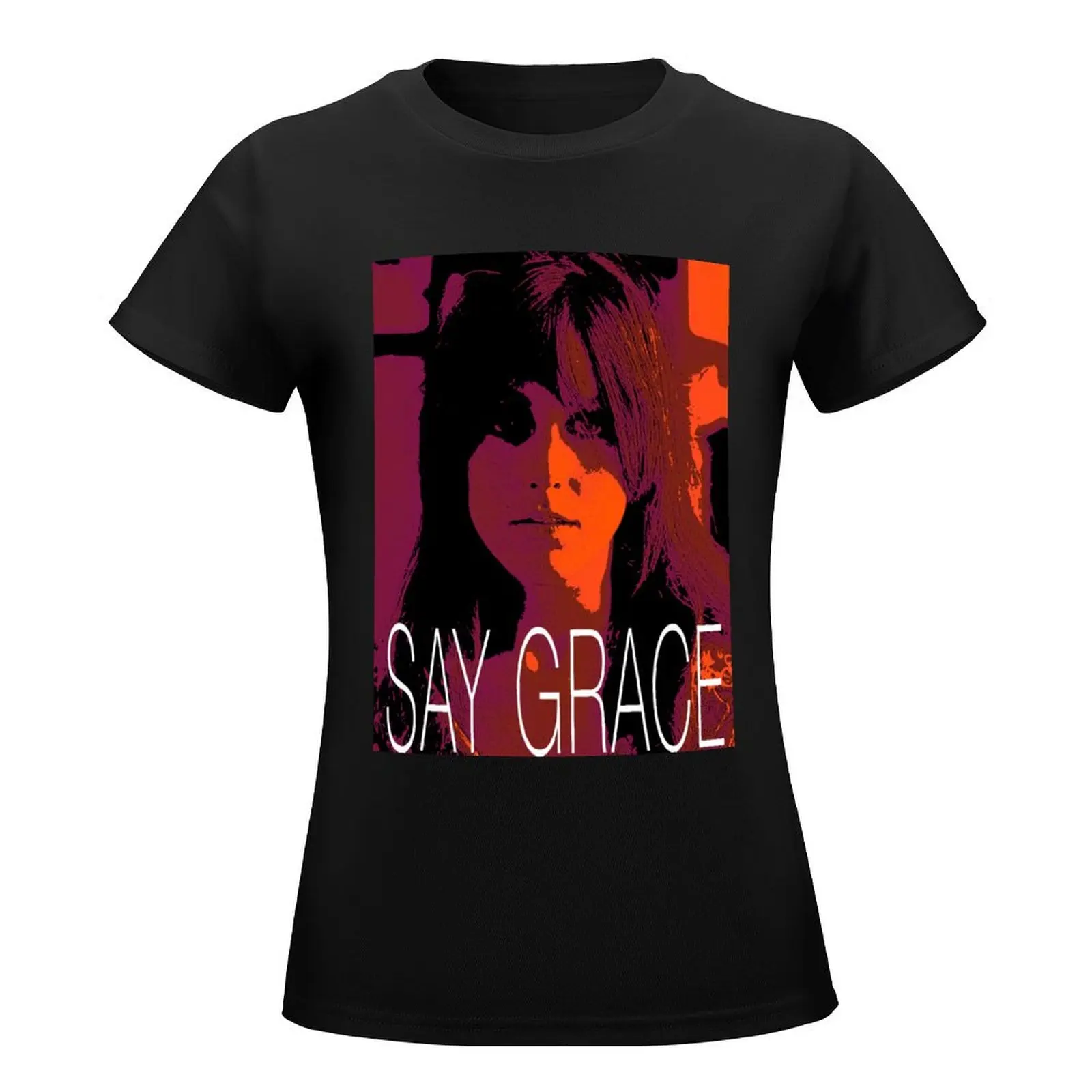 Say Grace T-Shirt tops vintage clothes t shirts for Women