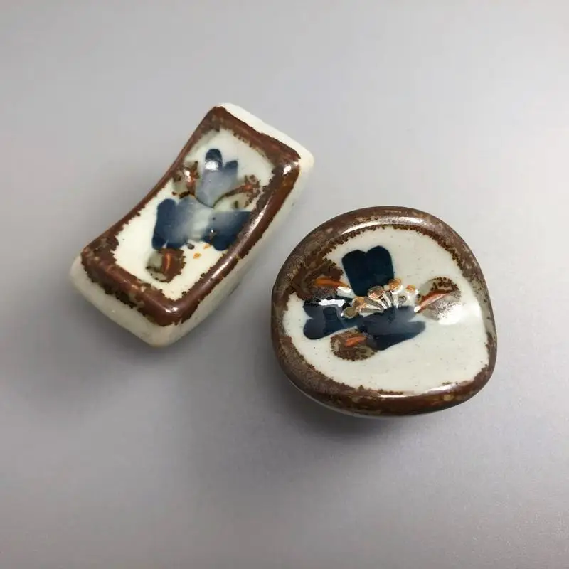 [1pc Ceramic Door Handles French Vintage Furniture Handle Cupboard Kithen Cabinet Wardrobe Drawer Closet Pulls DIY Decor]