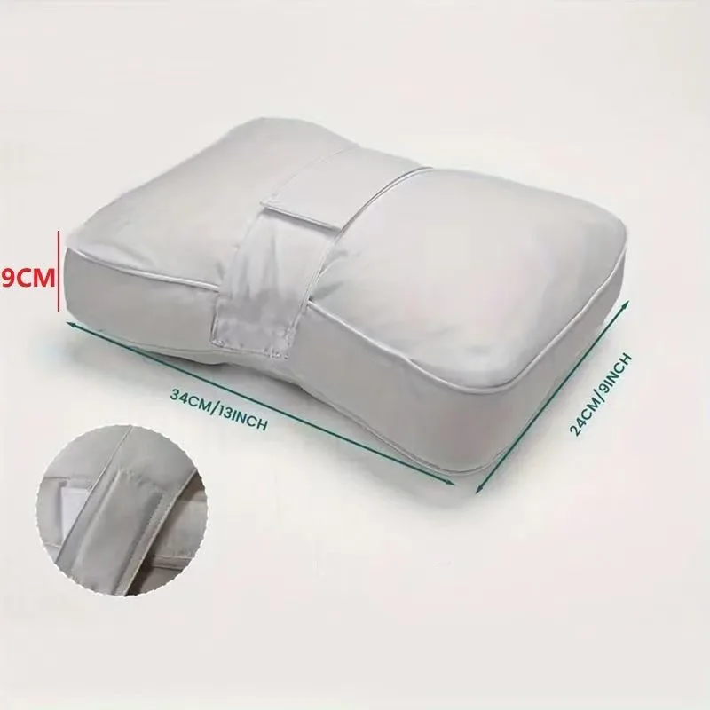 Shredded Sponge Leg Pillow with Strap for Pregnant Women Knee And Foot Support Cushion Adjustable Pillow Strap Included