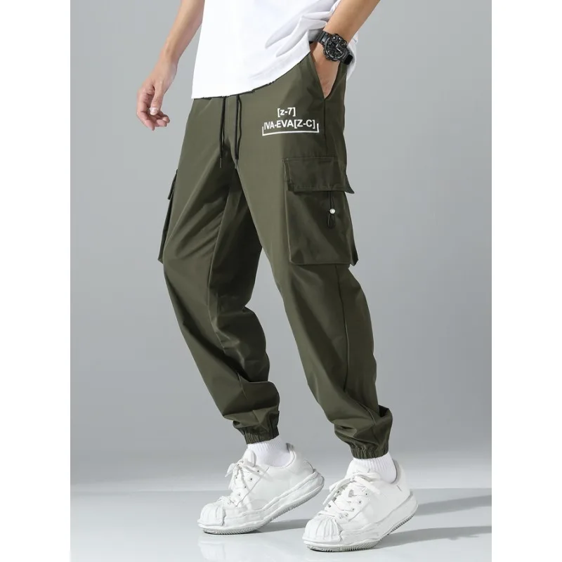 New Men Cargo Tactical Pants Work Combat Multi-pockets Casual Training Trousers Overalls Clothing Joggers Hiking Mens Cargo Pant