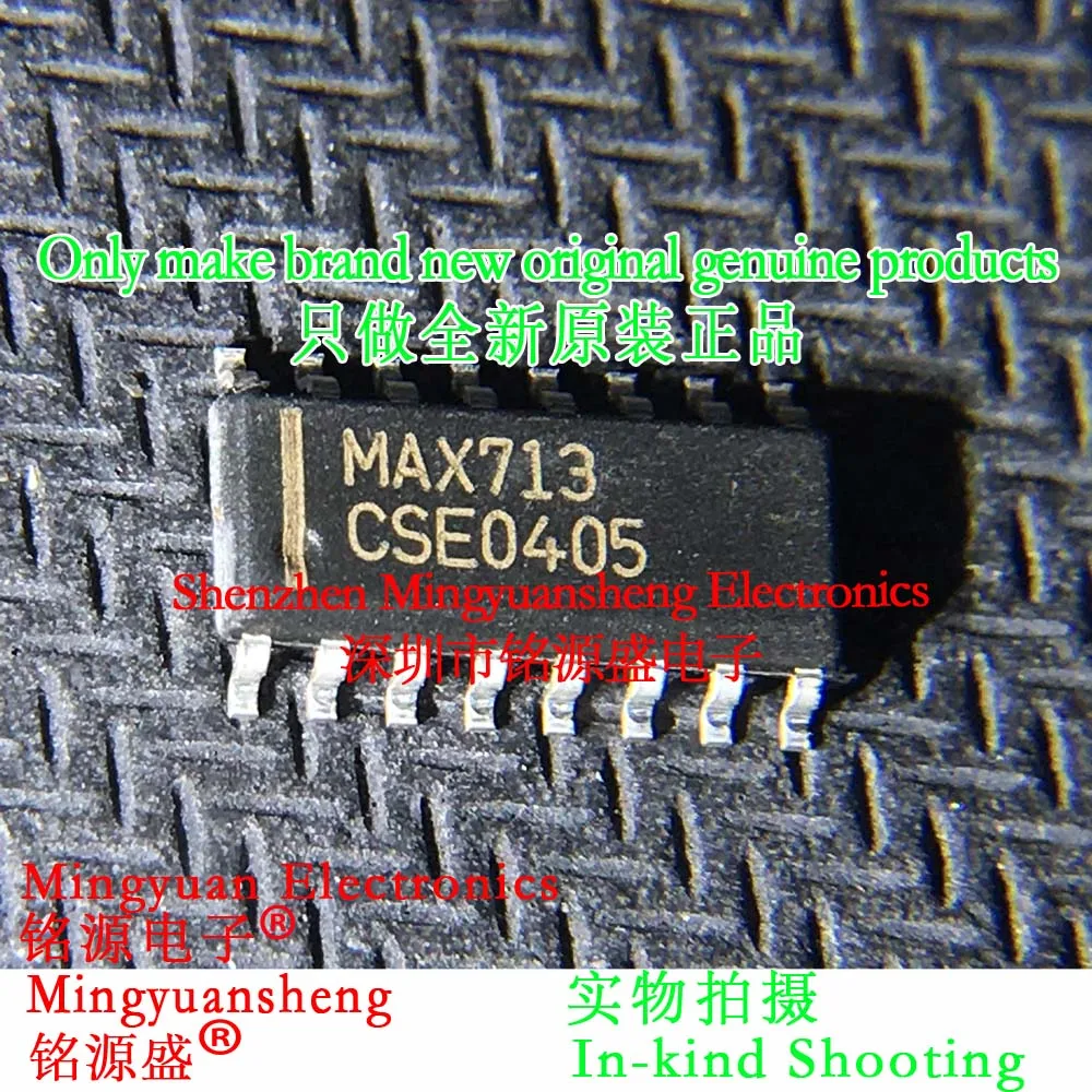 

Mingyuansheng Brand New Original Genuine Max713Cse+T Max713Cse Max713 Package Sop16 Battery Management Ic Chip