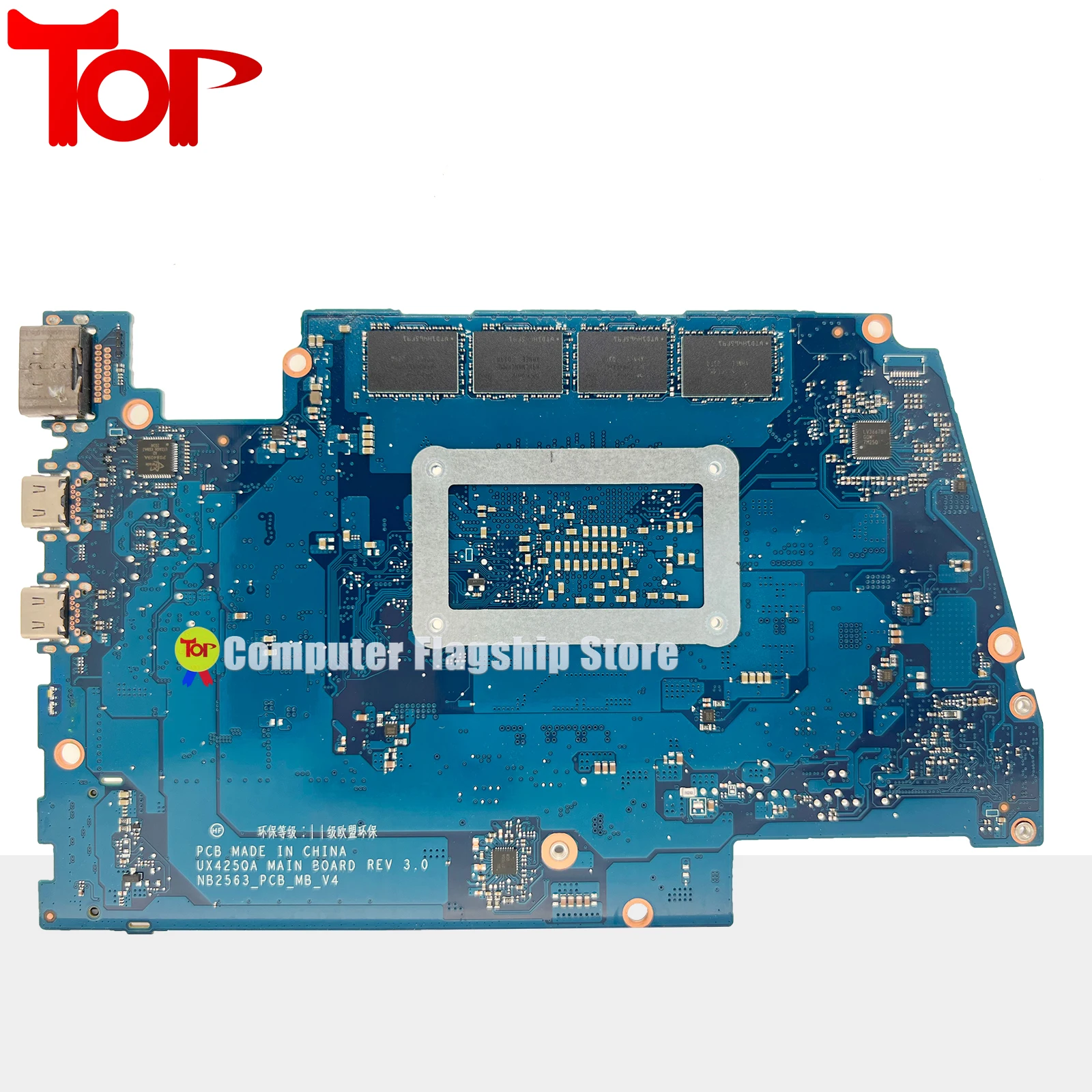 Scheda madre del computer portatile UX425QA per ASUS ZenBook 14 UM425QA UX425Q UM425Q NB2563_PCB_MB_V4 R7-5800H R9-5900HX 16G-RAM Mainboard Testd