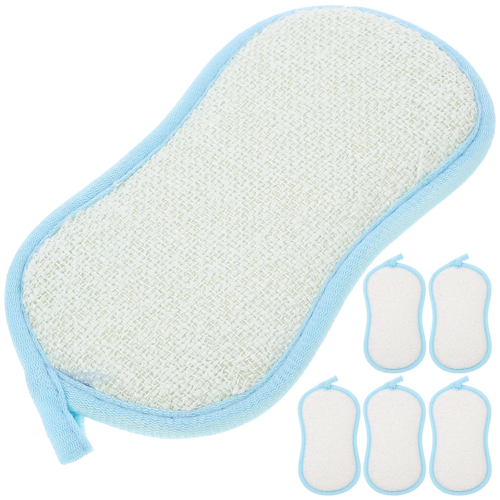 

6 Pcs Accessories for Washing Dishes and Pots Dishwashing Brush Sponge Household Cleaning Duster