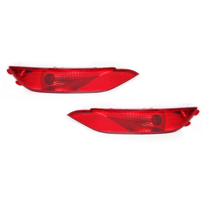 1Pair Car Rear Bumper Fog Light Parking Warning Reflector Taillights For Hyundai Tucson 2015 2016 2017 2018