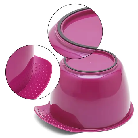 2 st hårfärgningsborste skål set hårfärg färgning färgningsapplikator professionell salong hårfärg blandning färgning kit barbertillbehör 10 best sales hårfärgsskål - №2