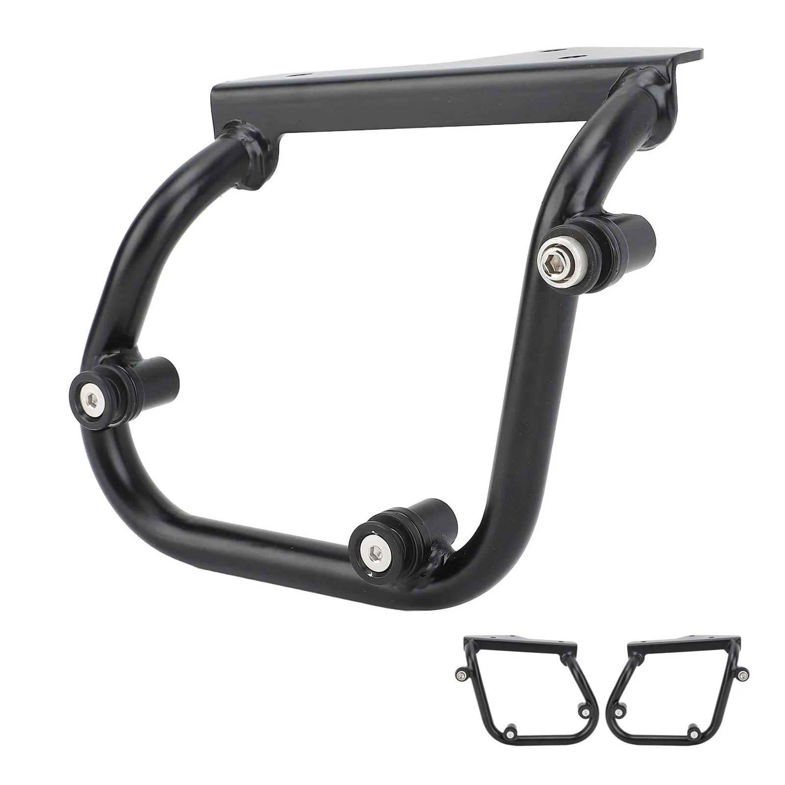 Supporto per borsa laterale per moto, staffa per supporti per borsa laterale per moto, tubo in ferro saldato da 16 mm, per Yamaha XSR 900 2022-2023