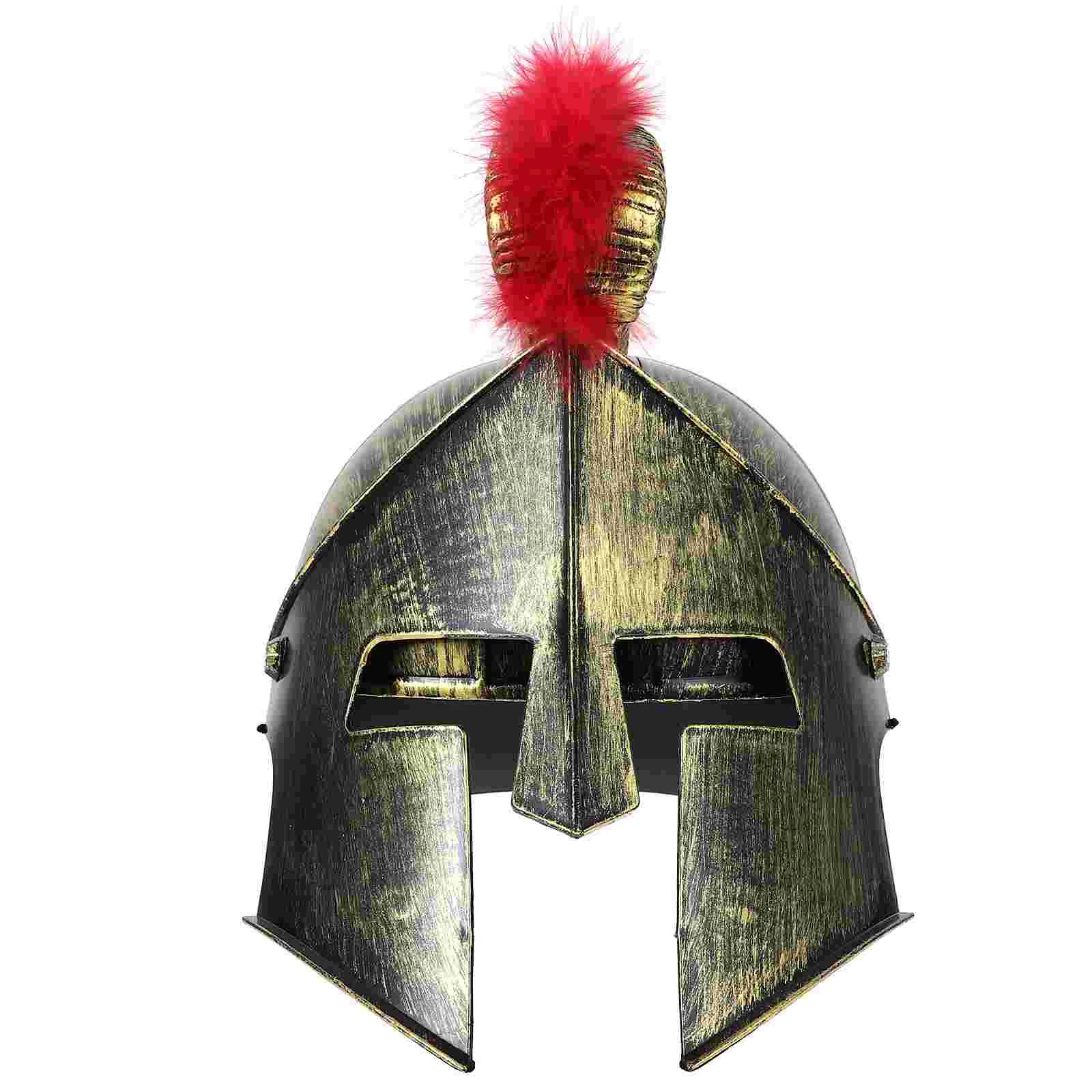 Samurai Hat Pirate Soldier Adults Roman Costume Knight Halloween Gladiator Cosplay Plastic Headwear Vintage The