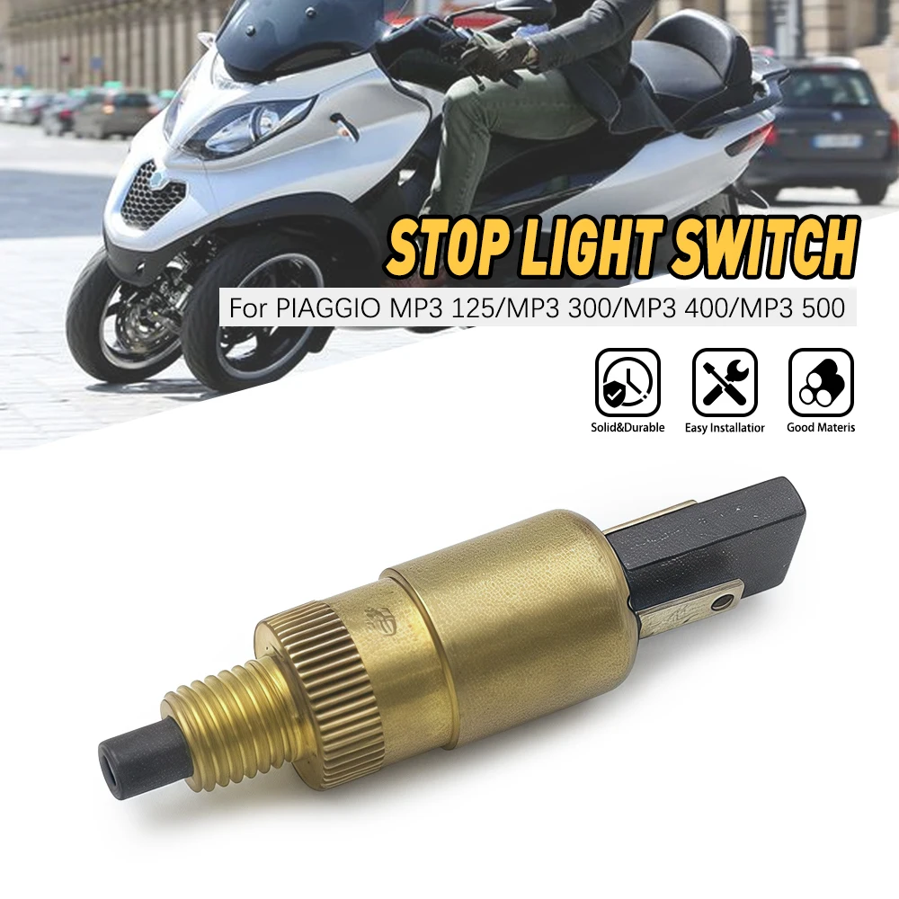

Motorcycle Brake Light Tail Light Front Rear Brake Clutch Switch For Piaggio MP3 125 RL i.e Hybrid MP3 400 LT i.e Touring