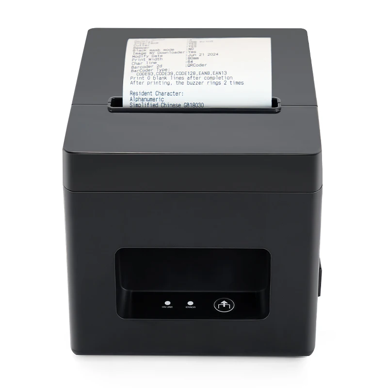 T320 Thermal Receipt Printer,  80mm Direct Thermal Printer with USB LAN Port - Kitchen POS Printer for Windows